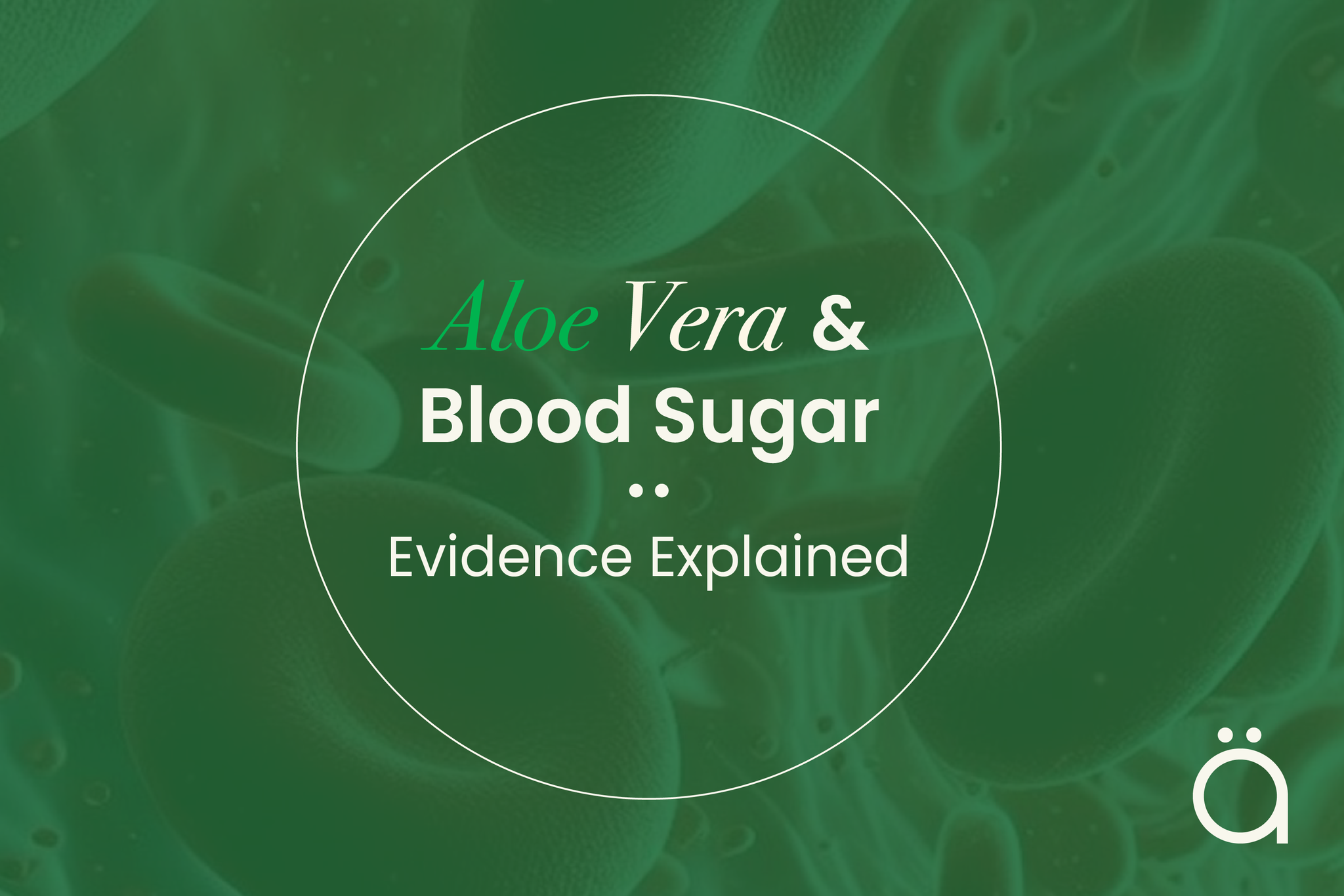 How Aloe Vera May Support Blood Sugar and Insulin Sensitivity