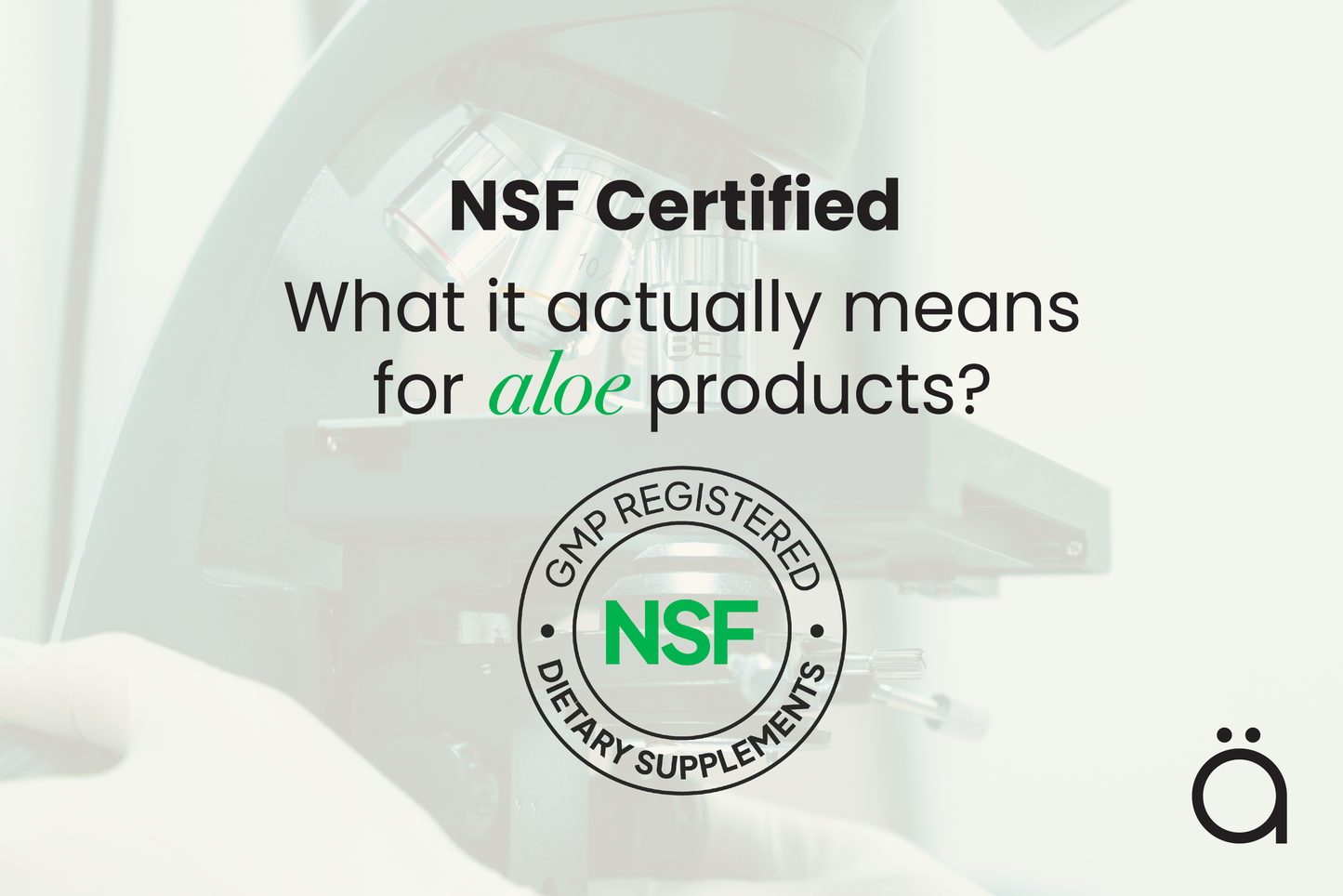 NSF Certification Explained: The Blueprint Behind Safe Supplements