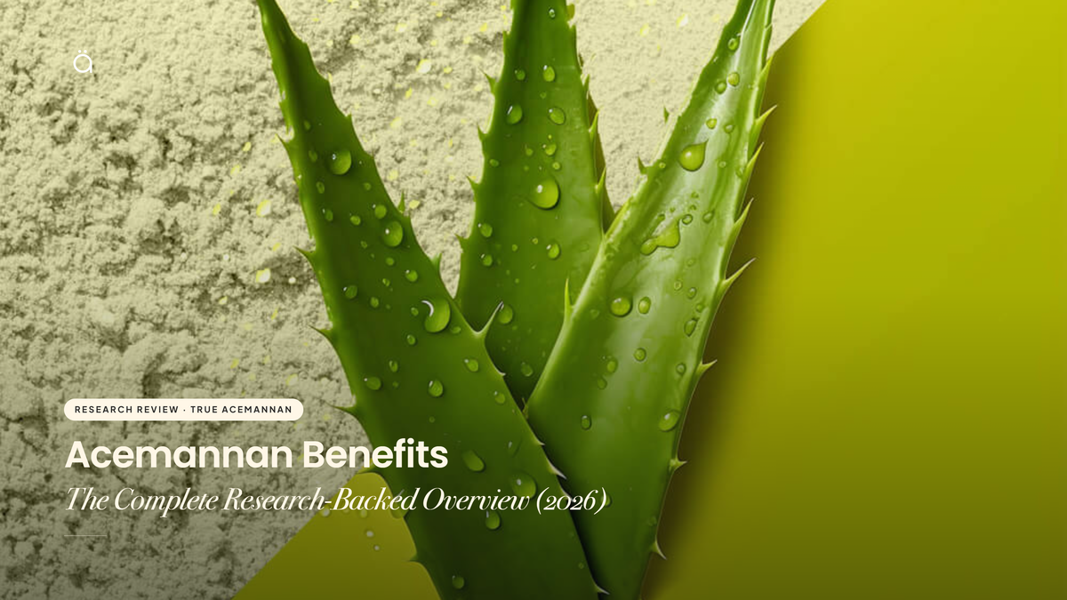 Acemannan Benefits: The Complete Research-Backed Overview (2026)