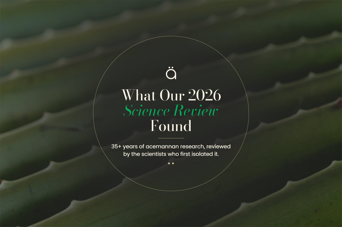 What Our 2026 Acemannan Science Review Found