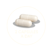 2 capsules a day